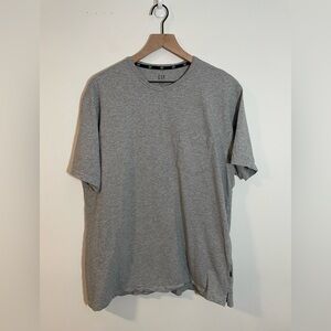 Gap Gray Cotton Short Sleeve T-shirt Crew Neck Men’s Size XL Basic Staple Layer